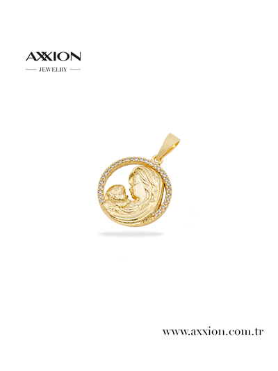 AXXION 14K Kolye Ucu GOLD