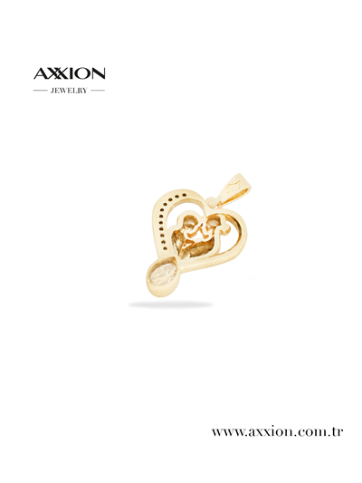 AXXION 14K Kolye Ucu GOLD