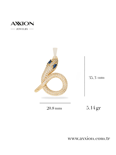 AXXION 14K Kolye Ucu GOLD