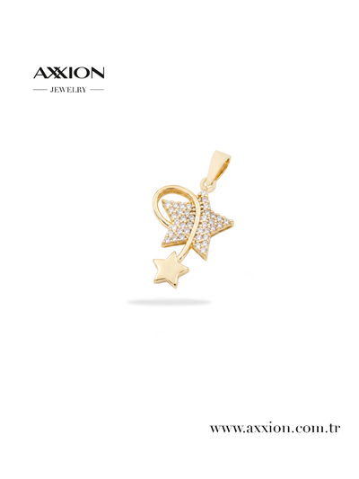 AXXION 14K Kolye Ucu GOLD