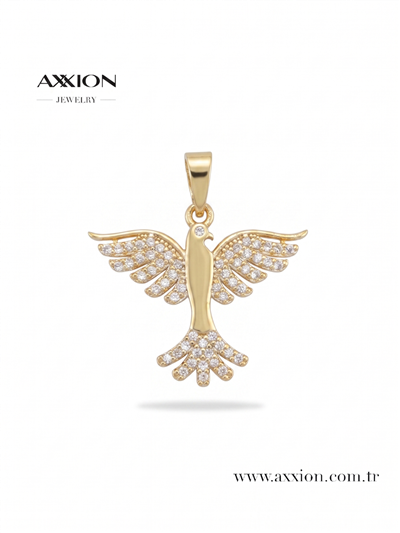 AXXION 14K Kolye Ucu GOLD