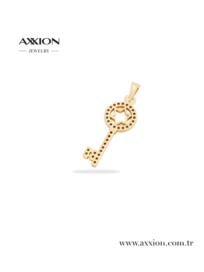 AXXION 14K Kolye Ucu GOLD