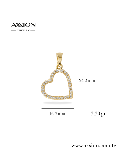AXXION 14K Kolye Ucu GOLD