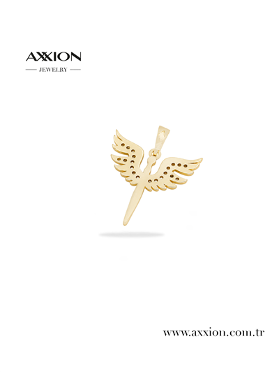 AXXION 14K Kolye Ucu GOLD