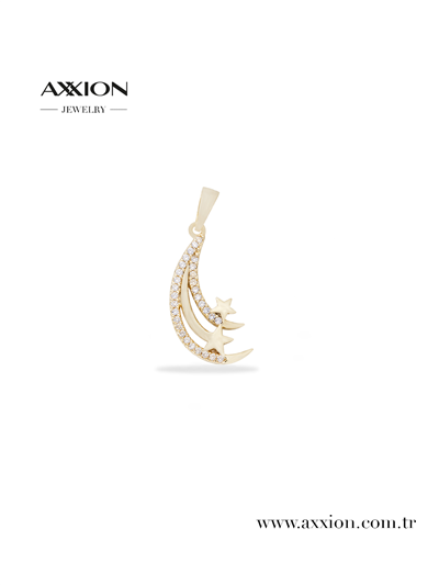 AXXION 14K Kolye Ucu GOLD