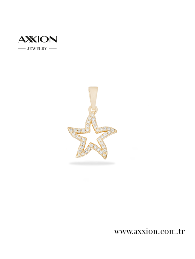 AXXION 14K Kolye Ucu GOLD