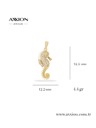 AXXION 14K Kolye Ucu GOLD