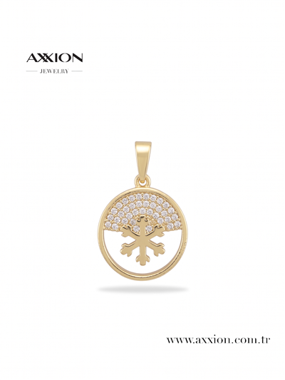 AXXION 14K Kolye Ucu GOLD