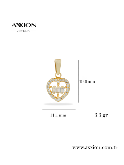 AXXION 14K Kolye Ucu GOLD