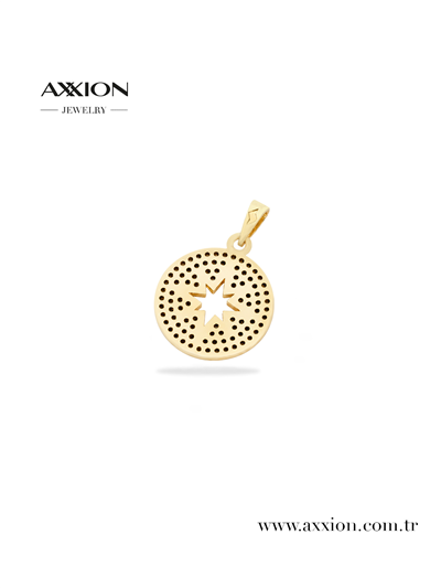 AXXION 14K Kolye Ucu GOLD