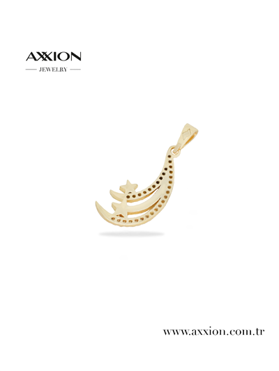 AXXION 14K Kolye Ucu GOLD
