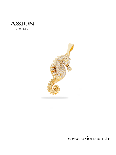 AXXION 14K Kolye Ucu GOLD