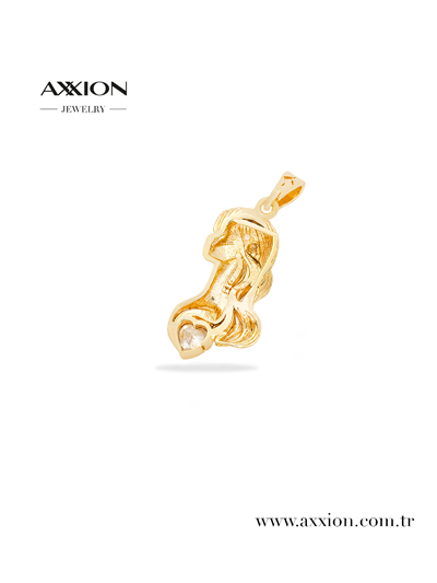 AXXION 14K Kolye Ucu GOLD