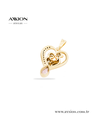 AXXION 14K Kolye Ucu GOLD