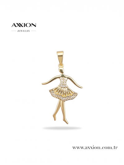 AXXION 14K Kolye Ucu GOLD