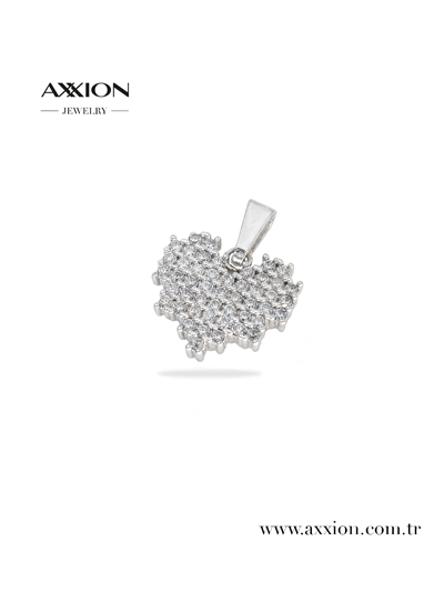 AXXION 14K Kolye Ucu SILVER