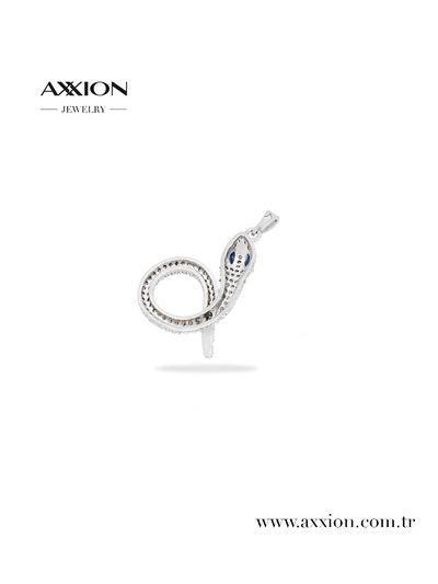 AXXION 14K Kolye Ucu SILVER