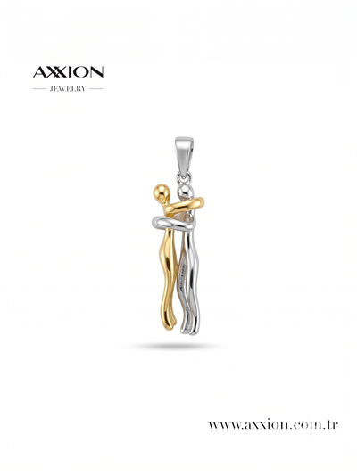AXXION 14K Kolye Ucu SILVER