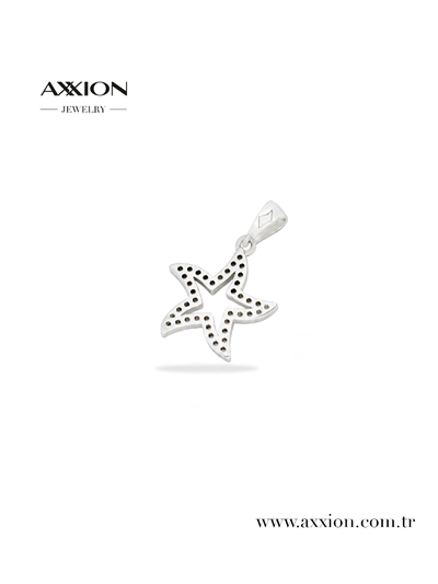 AXXION 14K Kolye Ucu SILVER