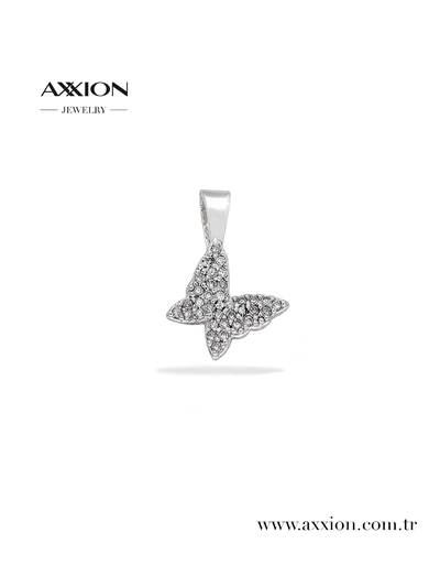 AXXION 14K Kolye Ucu SILVER 12 Adet