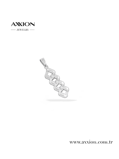 AXXION 14K Kolye Ucu SILVER