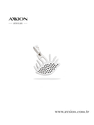 AXXION 14K Kolye Ucu SILVER