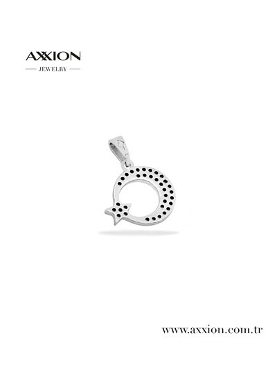 AXXION 14K Kolye Ucu SILVER