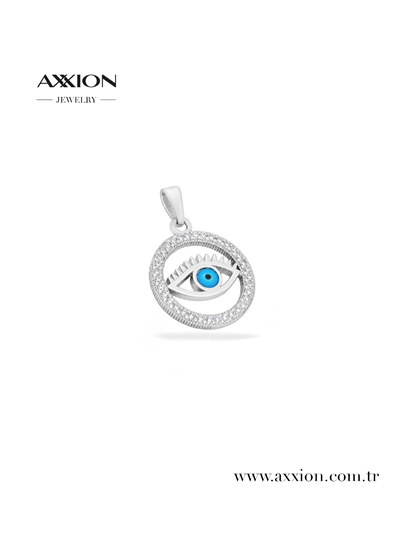 AXXION 14K Kolye Ucu SILVER
