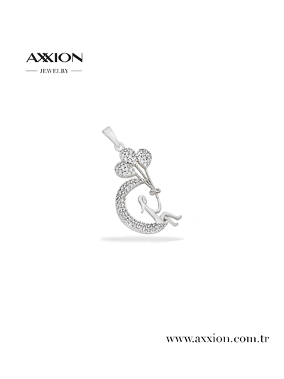 AXXION 14K Kolye Ucu SILVER