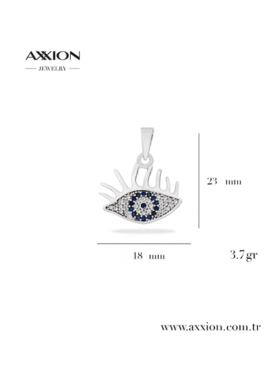 AXXION 14K Kolye Ucu SILVER