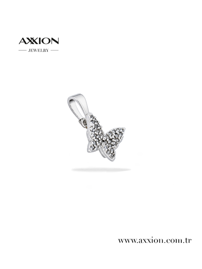 AXXION 14K Kolye Ucu SILVER