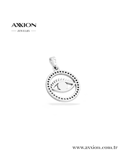 AXXION 14K Kolye Ucu SILVER