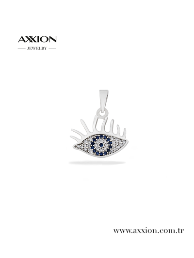 AXXION 14K Kolye Ucu SILVER 12 Adet