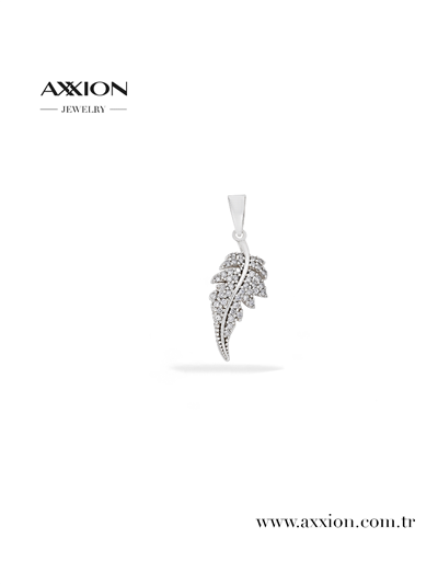 AXXION 14K Kolye Ucu SILVER 12 Adet