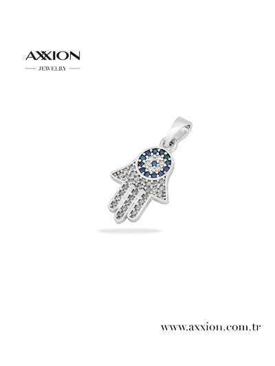 AXXION 14K Kolye Ucu SILVER