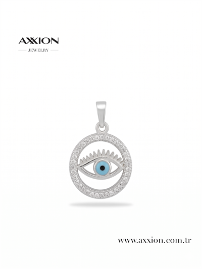 AXXION 14K Kolye Ucu SILVER