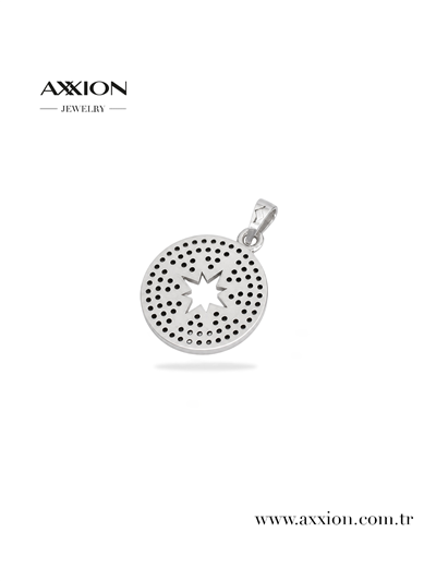 AXXION 14K Kolye Ucu SILVER