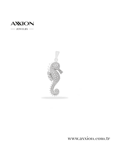 AXXION 14K Kolye Ucu SILVER