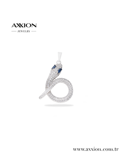 AXXION 14K Kolye Ucu SILVER