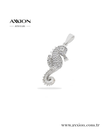 AXXION 14K Kolye Ucu SILVER