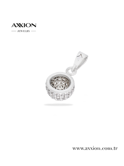 AXXION 14K Kolye Ucu SILVER