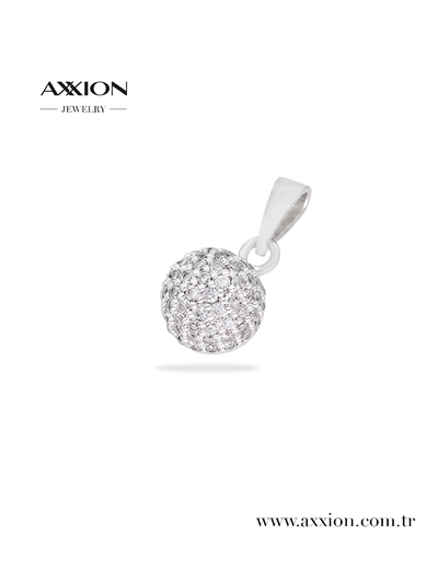 AXXION 14K Kolye Ucu SILVER