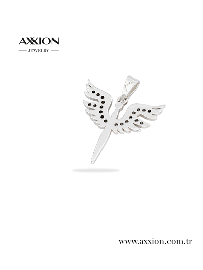 AXXION 14K Kolye Ucu SILVER
