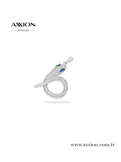 AXXION 14K Kolye Ucu SILVER