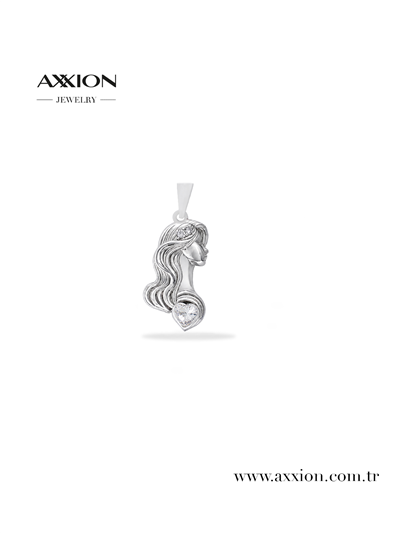 AXXION 14K Kolye Ucu SILVER
