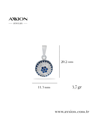 AXXION 14K Kolye Ucu SILVER