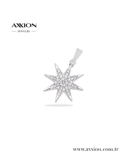 AXXION 14K Kolye Ucu SILVER