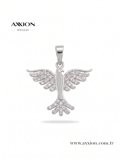 AXXION 14K Kolye Ucu SILVER