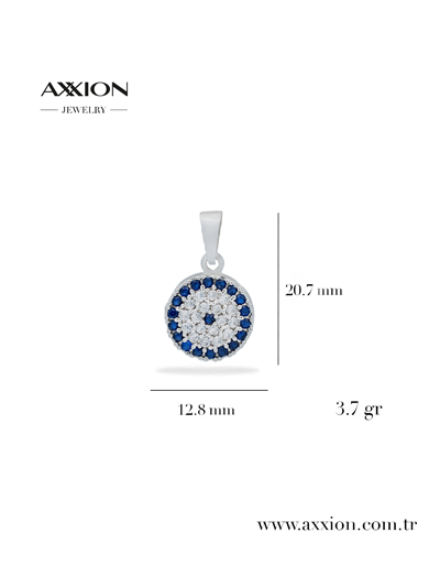 AXXION 14K Kolye Ucu SILVER