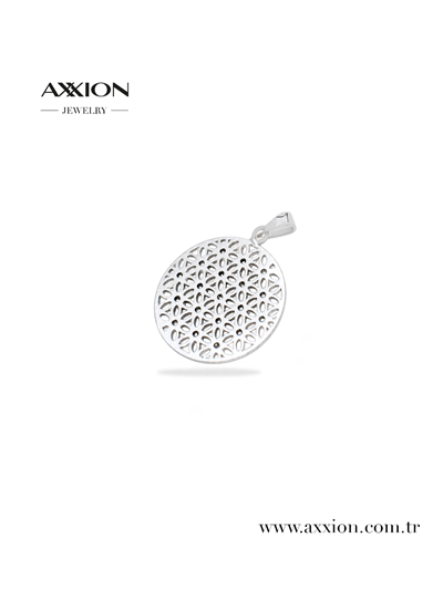 AXXION 14K Kolye Ucu SILVER
